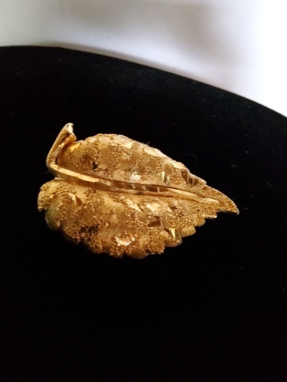 Mid-century Modern Mamselle Goldplated Brooch.
